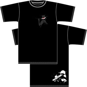 【サムライガン】サムライガン参上 Tシャツ サイズ:M / BLACK