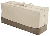 Veranda Patio Cushion Bag, Pebble, Fits Chaise and Seat Cushions