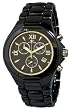 Oniss #ON811-M Men's Swiss Black Ceramic Chronograph Watch