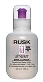 RUSK® sheer brilliance with Argan Oil Smoothing & Shining Polisher
