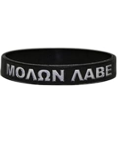 Tactical Morale Gear's Molon Labe Bracelet - Black