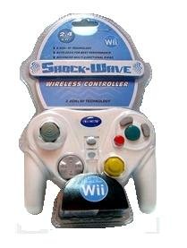 Kuma ShockWave Wireless White Wii/Gamecube Controller