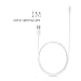 Zeskit Lightning to USB Cable (3.3ft / 1m) - MFi Certified for iPhone iPad iPod with Lightning Connector