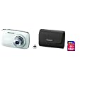 PANASONIC LUMIX DMC S1 WHITE WITH CASE & 4GB SD BUNDLE. (SAME AS DMC S3 BUT WITH 12.1 MP),4 OPTICAL ZOOM, 2.7" INTELIGENT LCD , INCLUDING ORIGINAL CASE & 4 GB SD.