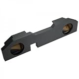 Atrend A202-12 Atrend Series 12-Inch Dual Up-Fire Bandpass Vented Enclosure for Dodge Ram Quad Cab 2002 and Up with Bedliner Finish