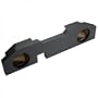 Atrend A202-12 Atrend Series 12-Inch Dual Up-Fire Bandpass Vented Enclosure for Dodge Ram Quad Cab 2002 and Up with Bedliner Finish