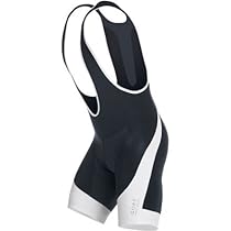 Hot Sale GORE BIKE WEAR Men's Ozon Bibtights Short,Black/White,Medium