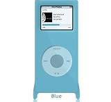 Gelz Silicone Case for iPod Nano 2G in Blue