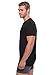 Texere Crew Neck Undershirt for Men (Dexx, Black, M) Breathable Under Shirts