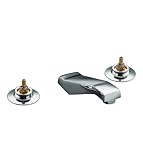 KOHLER K-7443-KE-CP Triton Widespread Lavatory Faucet, Polished Chrome