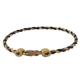 St Louis Rams Titanium (Double Braid) Core Sport Necklace - 18 Inch