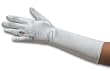 Long Satin Gloves Designed with Ring Finger Opening