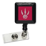 Toronto Raptors Official Retractable Badge Holder Keychain