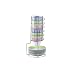 Present Time Espresso Set Tartan Tower Porcelain