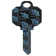 Tampa Bay Devil Rays Schlage SC1 House Key