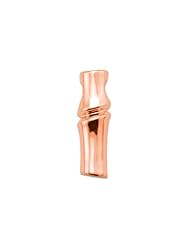 Mikel Golden Bamboo Pendant in 14K Rose Gold - Small