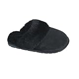 IMAGE OF Lady's Scuff Color: Black, Size: Medium