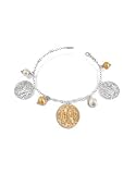 Zoppini Zo Silver - Swarovski Pearl Sterling Silver Charm Bracelet