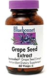 Grape Seed Extract ( 60 VCaps 100 mg ) (Power Full Anti Oxidant , eye diseases ) - Bluebonnet