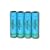 4 pcs Tenergy Li-Ion 18650 3.7V 2600 mAh Rechargeable Batteries with Internal PCB for flashlights and others