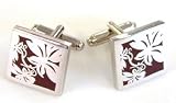 Brown Vine Cufflinks by Tyler and Tyler
