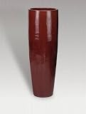 Eigenschaften Terrapalme  / Pflanzgefäß Ochsenblut Elegant Dm. 40 cm / H. 90 cm / Pflanzkübel Elegant