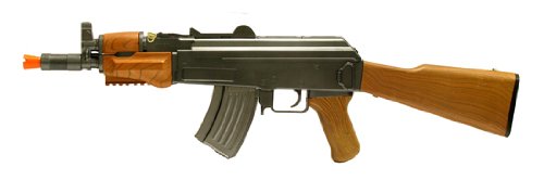 Spring AK47F-2 Assault Rifle Airsoft Gun Full Stock