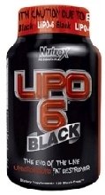 Lipo 6 Black-Nutrex Full Body Weightloss Formula, 240ct 2 Pack.