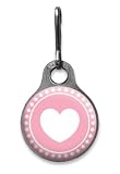 Heart-Cotton Candy Metal Zipper Pull (Set of 48)