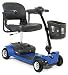 Go-Go Ultra X 4 Wheel Travel Mobility Scooter - Red