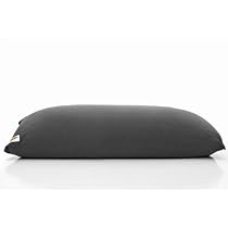 Big Sale Yogi Max Bean Bag Sofa Color: Dark Grey