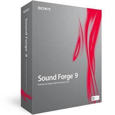 Childrens Toyshop  Software : Sound Forge 9 Boxed Upgrade
