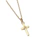 Baby : Baby's First Cross Necklace w/Diamond 14KT Gold
