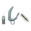 Doc Johnson Men's Pleasure Wand Extra Large Charcoal Adult Sex Toy Kit