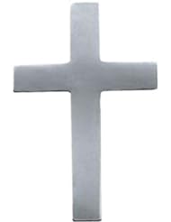 Cross Lapel Pin in 14k Yellow Gold