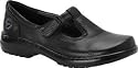 Women's Nurse Mates MELODY SR Comfort T-Strap Flexible Slip-On Loafer Shoes