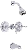 Danze D500255 Sheridan Three Handle Tub and Shower Lever Handle, Chrome