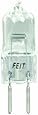 Feit Electric BPQ25/G8 25-Watt Bi-Pin T-4 Clear Halogen, Single Bulb