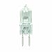 Feit Electric BPQ25/G8 25-Watt Bi-Pin T-4 Clear Halogen, Single Bulb