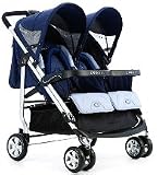 31hO1FydB0L. SL160  Zooper Tango Blueberry Waves Double Twin Child Stroller