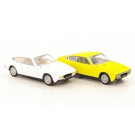 Matra Bagheera 2er-Set: jaune et Courreges, blanche, 1975, Model Car, Miniature d�j� mont�e, SpecialC.-18 1:87