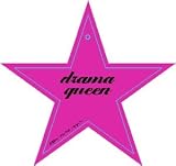 Drama Queen Pink Star Air Freshener A-0004