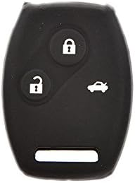 Cretaceous 3-Button Silicone Skin Key Case Cover Car Fob Shell For HONDA Accord Civic 1 Piece