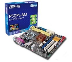 ASUS MOTHERBOARD P5QPL-AM CORE 2 DUO INTEL G41 LGA