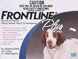 6 MONTH Frontline PLUS Blue for Dogs 23-44 lbs