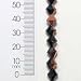 Diamond Faceted Glass Beads - Copper, Black - 8mm - 8  Strand - BD53269. Trendy Glass and Pearl Beads and Beading Supply Collection.