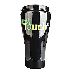 Buy 16oz Acrylic Commuter Travel Mug Tumbler (Black) with MyTouch Logo
