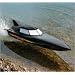 Radio controlled Stealth speed boat.