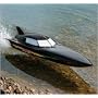 Radio controlled Stealth speed boat.