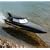 Radio controlled Stealth speed boat.
